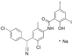 Closantel Sodium Dihydrate Bp